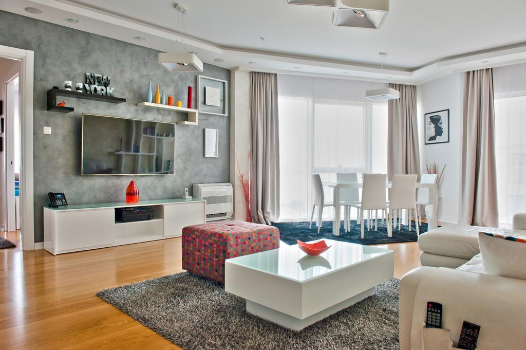 Delux And Urban Apartments Hotel Tre Canne Budva Exterior foto